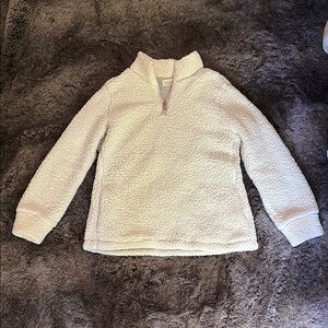 Weatherproof Vintage White Sherpa Pullover